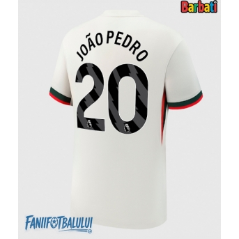 Chelsea Joao Pedro #20 Tricou Fotbal Replică 2025-26 Barbati Deplasare